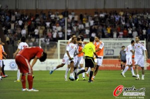 jordan players celebrate while China looks on dejected