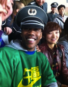 stephon marbury at the Guoan match