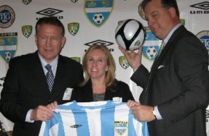 O'Riordan was appointed Head Coach and Technical Director of F.C. New York in 2010