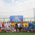 Guangzhou R&F seven-a-side competition winners