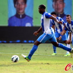 Yakubu scores the first goal of the game