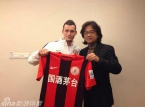 Guizhou's newest recruit, Poland international Krzysztof Mączyński from Polish side Górnik Zabrze