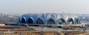 The 40,000 capacity Helanshan stadium