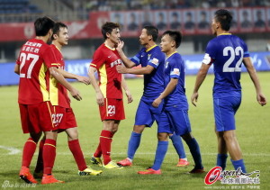 Changchun recently contested a heated 1-1 draw against Dalian Aerbin