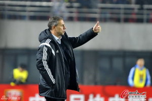 Thumbs Up: China Manager Alain Perrin reviews his decision to pick Hao Junming and Jiang Zhipeng  