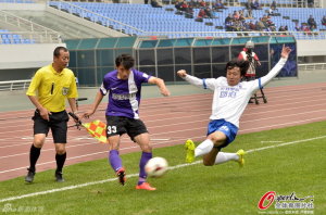 No Love Lost: Shenyang and Tianjin Songjiang played out a heated final fxture