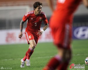 Right Hand Man: Zhang Linpeng was moved from central defense to right back