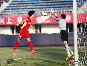 Yang Xu (27) provided more attacking options for Changchun