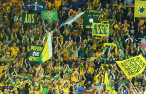 Sea Of Yellow:Australia will have vocal support from their home crowd