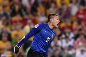 Star Man:Wang Dalei was China's player of the tournament