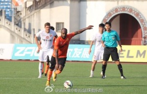 Wuhan top scorer Brice Jovial was left out of last week's starting line-up