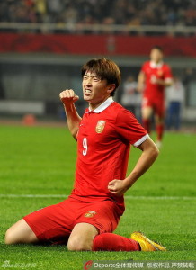 Familiar-ish Sight: Yang Xu's international strike rate is not great but remains better than Gao Lin's