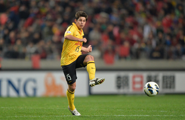 In command: Conca ran the Evergrande midfield