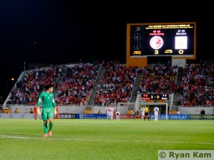 Hong Kong Took the Maldives in a packed Hong Kong stadium