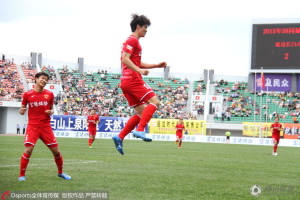 Ha Tae-goon will be looking to add to his eleven goal haul this season when his Yanbian side travel to Hunan