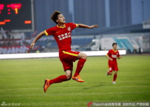 Pei Shuai has been used as a striker recently, scoring 2 goals.