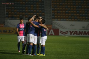 There is a great team spirit at Kitchee