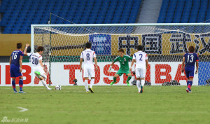 Japan fell behind to Jang Hyun-soo's penalty