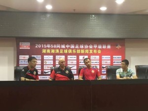 New Hunan head coach Zikica Tasevski looks thrilled to be in the job