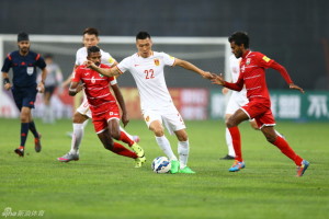 Yu Dabao scored twice the last time China met the Philippines