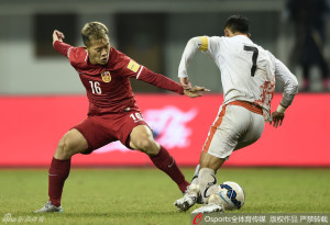 Welcome Back: Huang Bowen in action for the national team for the first time in over 18 months 